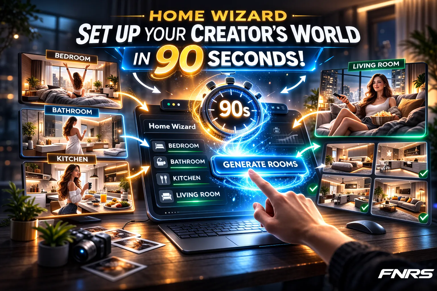 The Home Wizard: Set Up Your Creator's World in 90 Seconds
